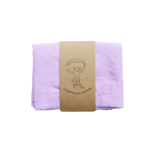 Laura's Play Cotton | Speeldoek | 90x90 cm | Lila