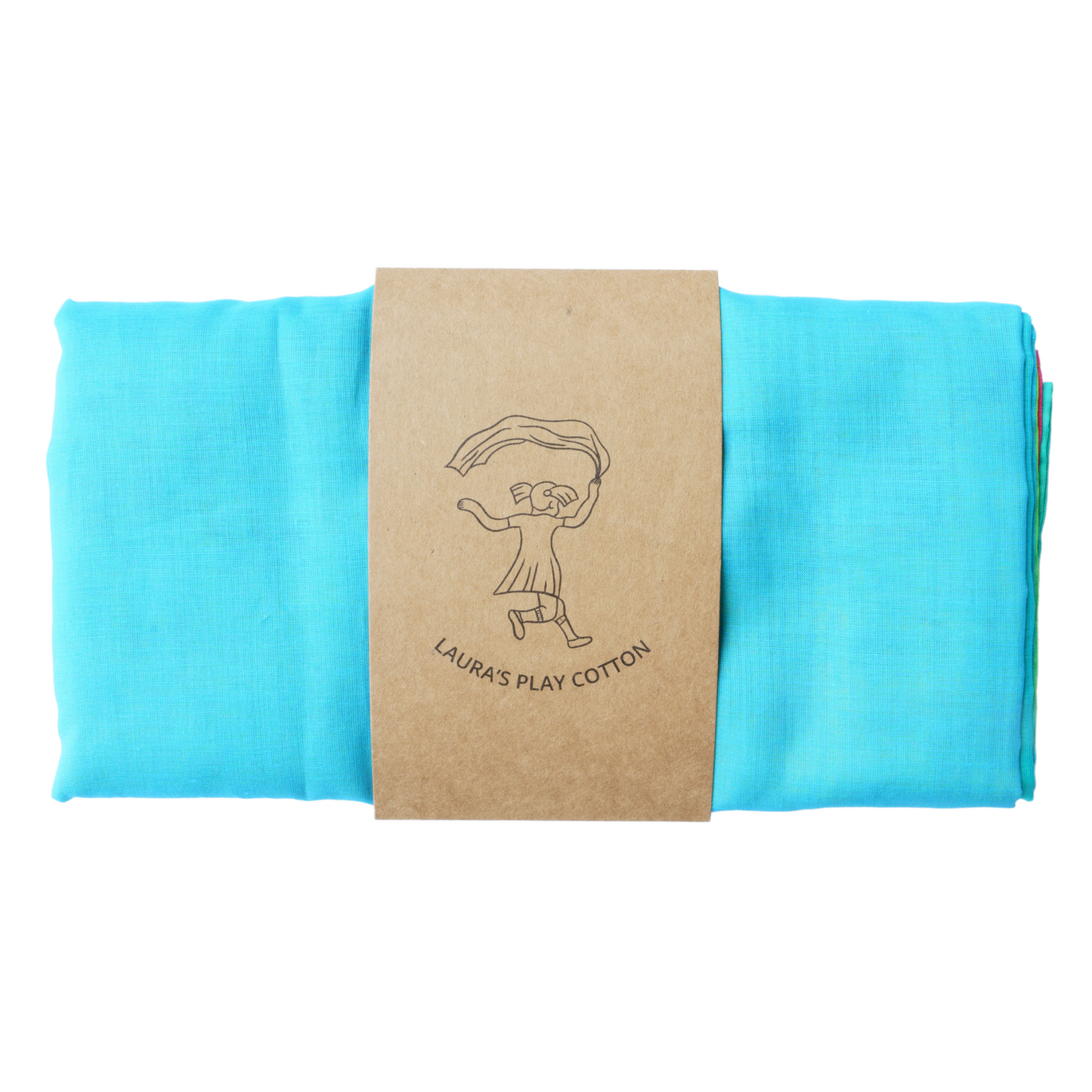 Laura's Play Cotton | Speeldoek | 90x270 cm | Regenboog