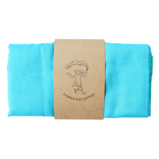 Laura's Play Cotton | Speeldoek | 90x270 cm | Regenboog