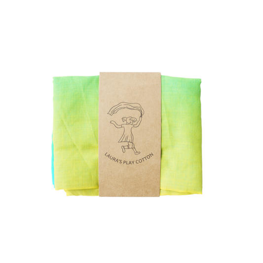 Laura's Play Cotton | Speeldoek | 120x120 cm | Regenboog
