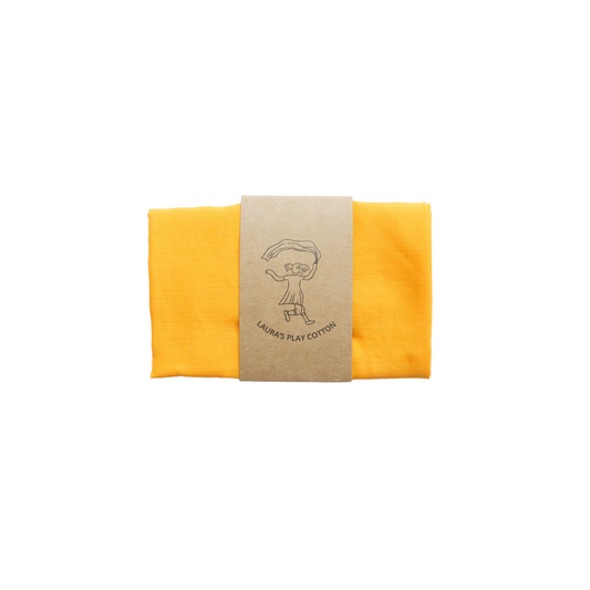 Laura's Play Cotton | Speeldoek | 50x50 cm | Oranje