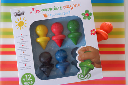 Créa Lign' | Mijn Eerste Potloden | 6 Stuks