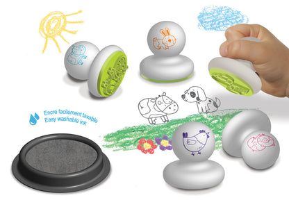 Créa Lign' | Mijn Eerste Stempels | Dieren van de Boerderij