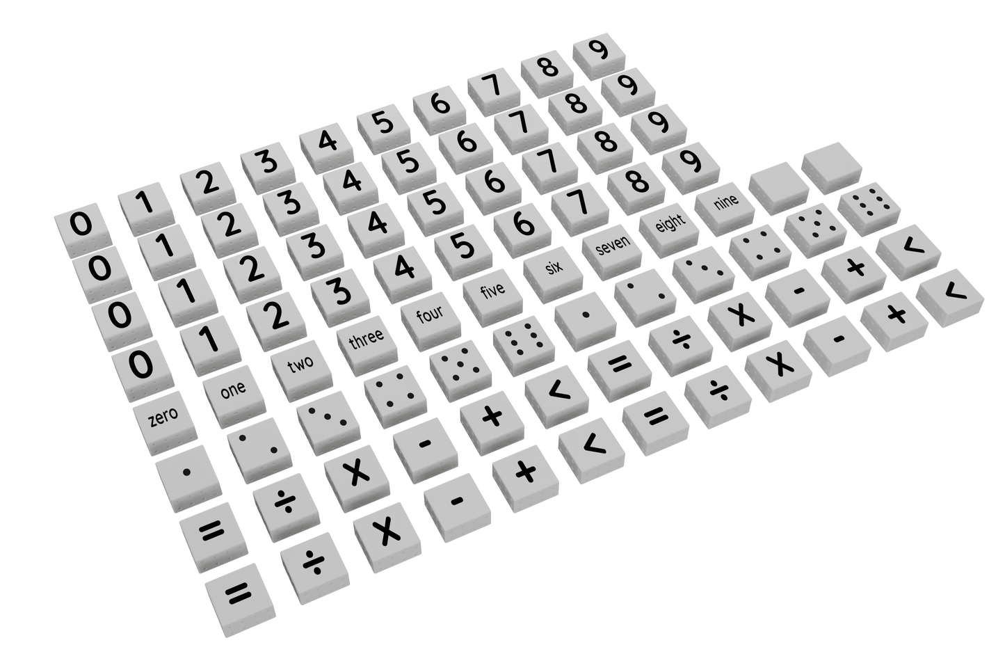 Smartek | Magnetische Bouwblokken | Cijfers & Rekenset | 88 Stuks