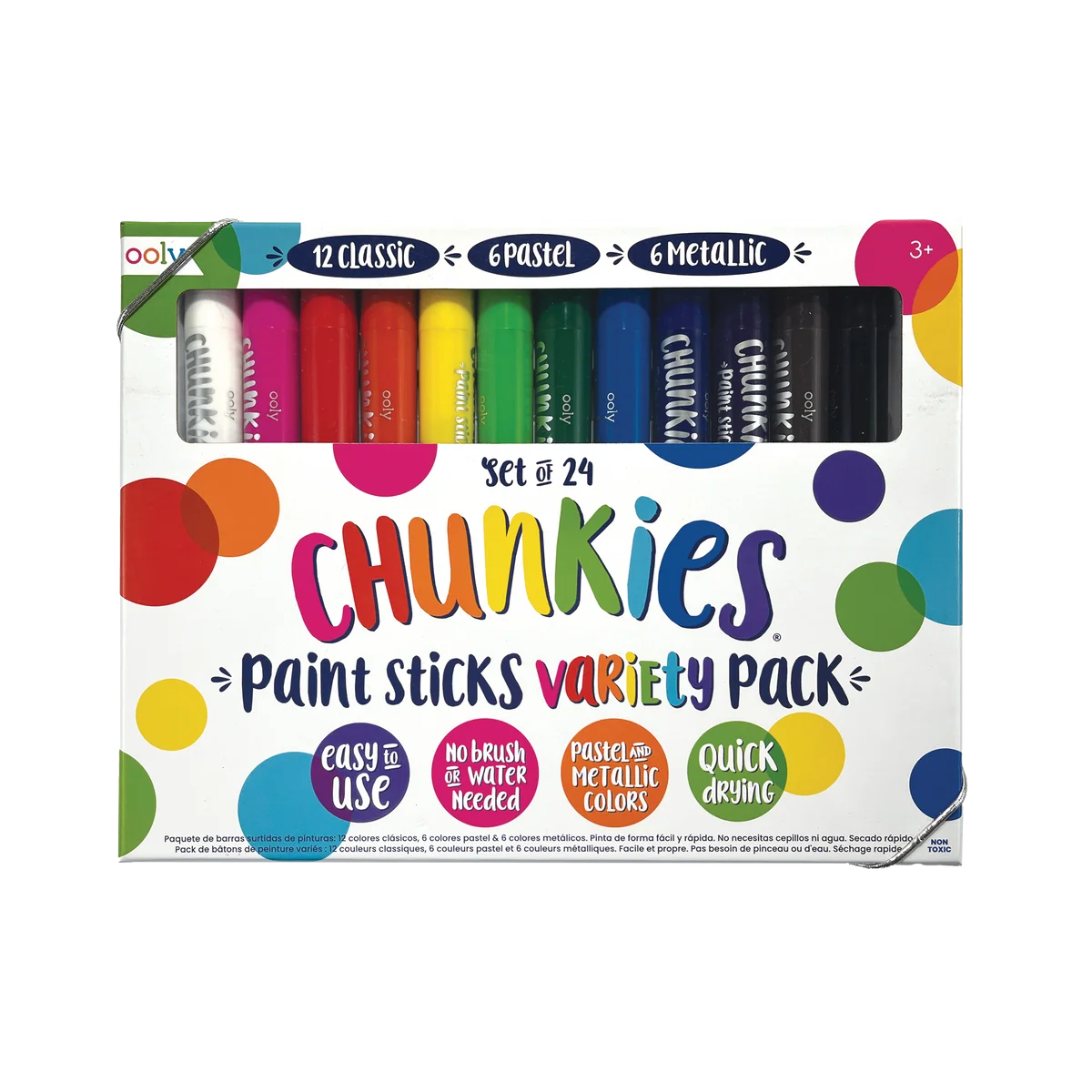 Chunkies verfstiften - mix set | Ooly