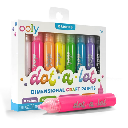 Dot-a-Lot 3d verfstiften - helder | Ooly