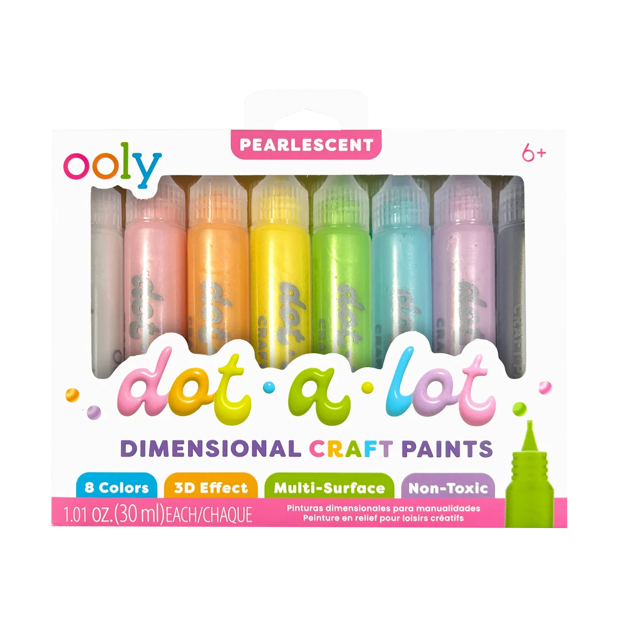 Dot-a-Lot 3d verfstiften - pastel | Ooly