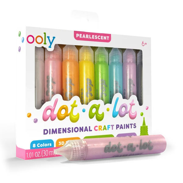 Dot-a-Lot 3d verfstiften - pastel | Ooly
