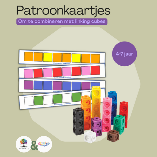 Printable - Patroonkaartjes | Mkiddiezz & Kleuterateljee