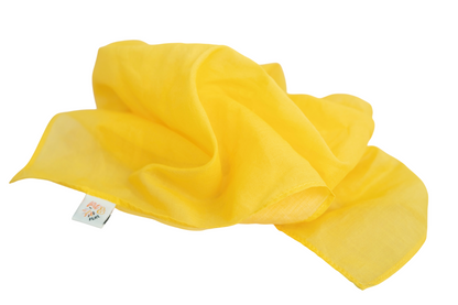 Speeldoek medium - regenboog geel | Pit & Play