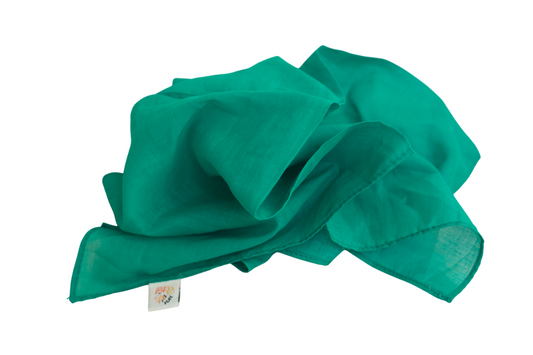 Speeldoek medium - regenboog groen | Pit & Play