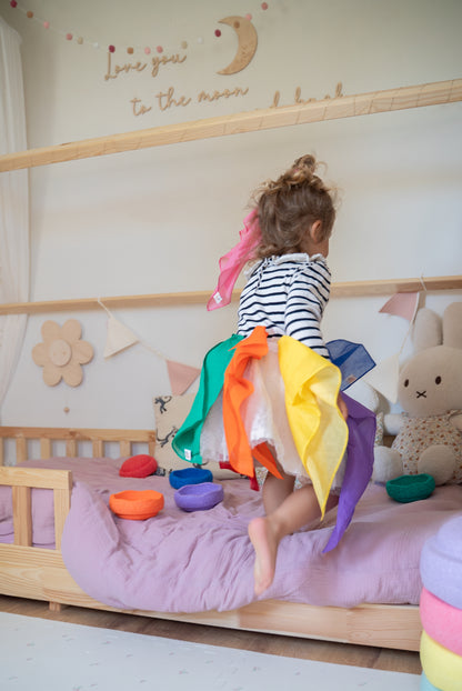 Speeldoek medium - regenboog oranje | Pit & Play