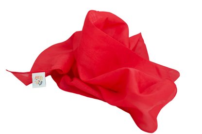 Speeldoek medium - regenboog rood | Pit & Play