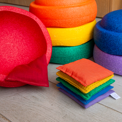 Little Botanic Label | Pittenzakjes Set | Regenboog | 6 stuks