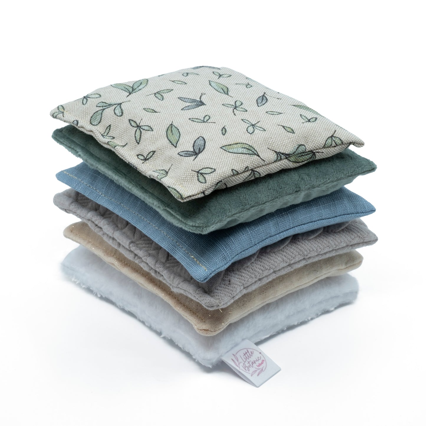 Little Botanic Label | Pittenzakjes Set | Green Jeans | 6 stuks