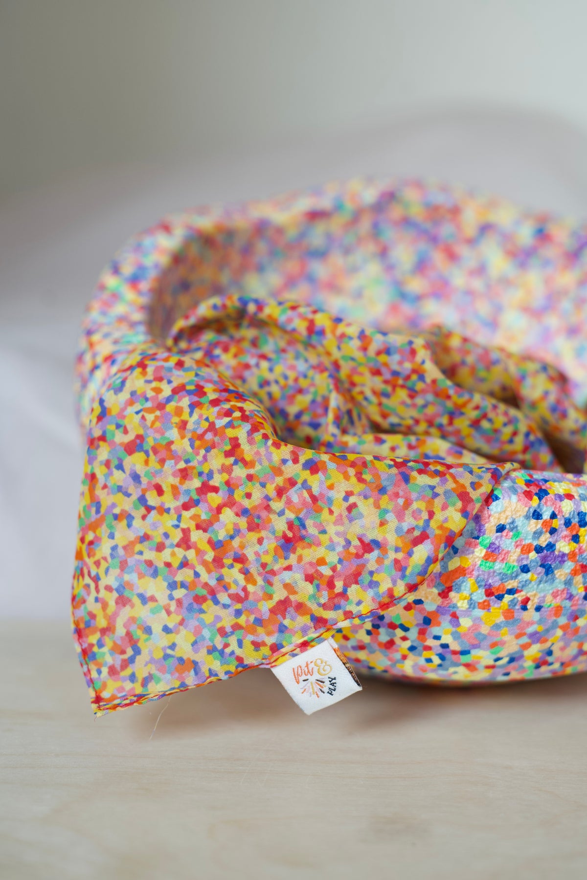 Speeldoek groot - super confetti | Pit & Play