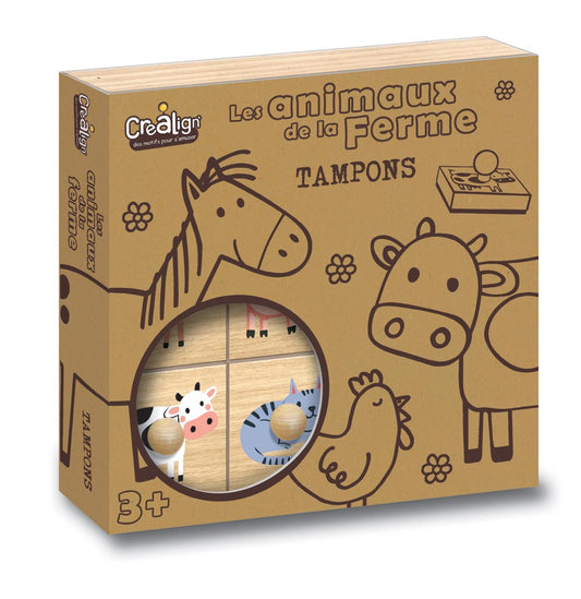 Créa Lign' | Stempels | Boerderijdieren