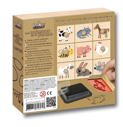 Créa Lign' | Stempels | Boerderijdieren