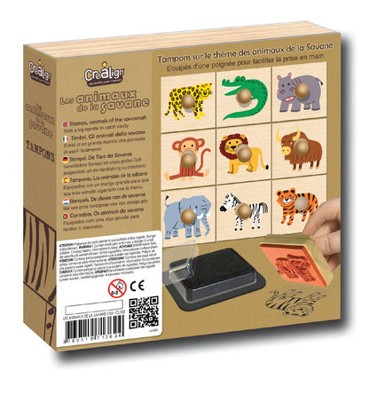 Créa Lign' | Stempels | Dieren van de Savanne