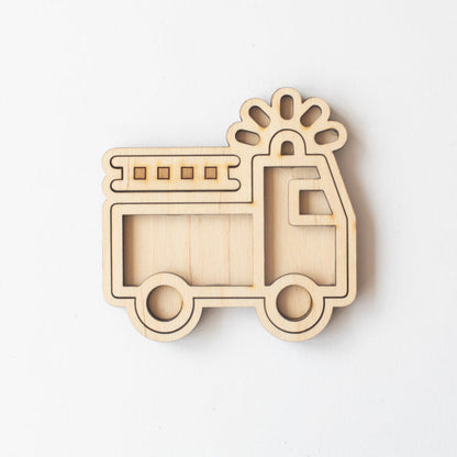 Studio de Rijk | Vulvorm | Mini Set | Beroepsvoertuigen