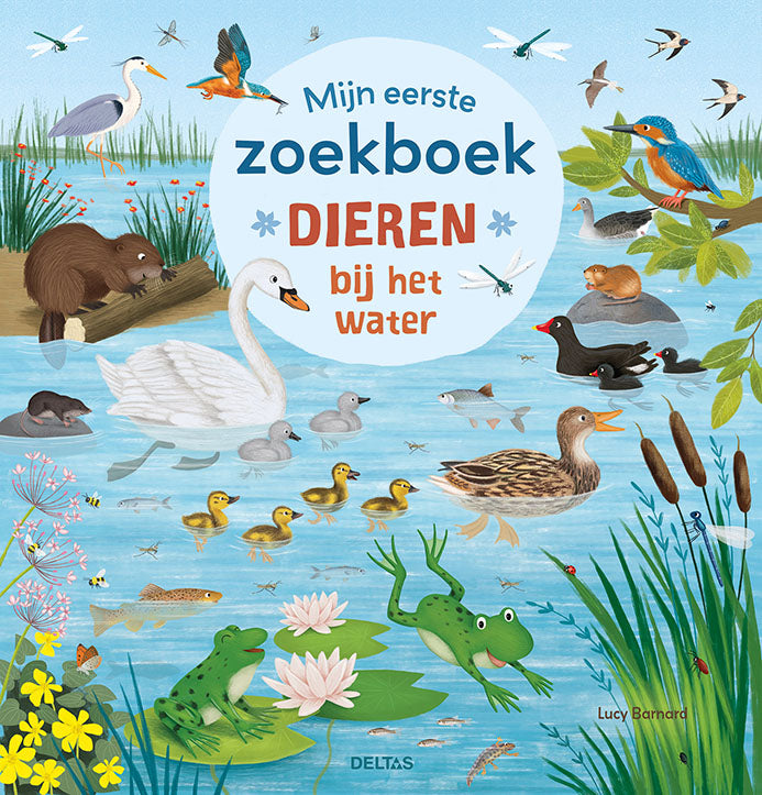 Uitgeverij Deltas | Mijn Eerste Zoekboek | Dieren bij het water