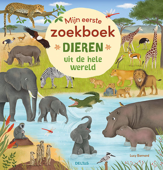 Uitgeverij Deltas | Mijn Eerste Zoekboek | Dieren uit de hele wereld