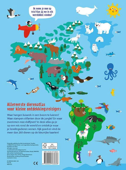 Uitgeverij Deltas | Mijn Allereerste Dierenatlas