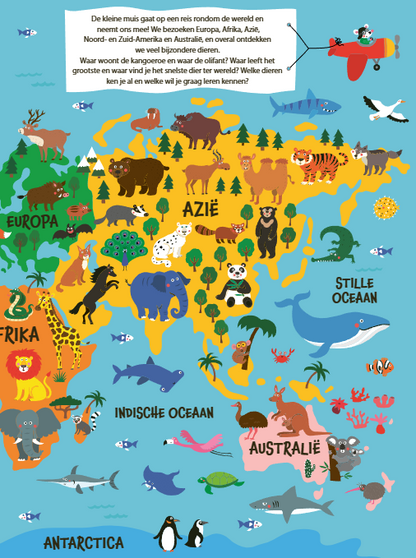 Uitgeverij Deltas | Mijn Allereerste Dierenatlas