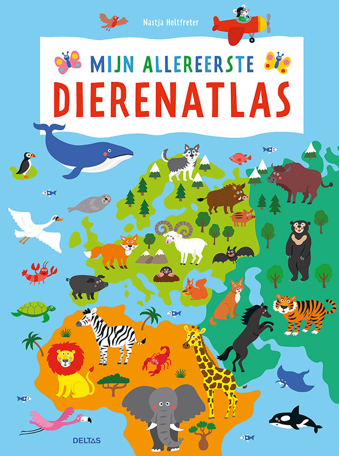 Uitgeverij Deltas | Mijn Allereerste Dierenatlas