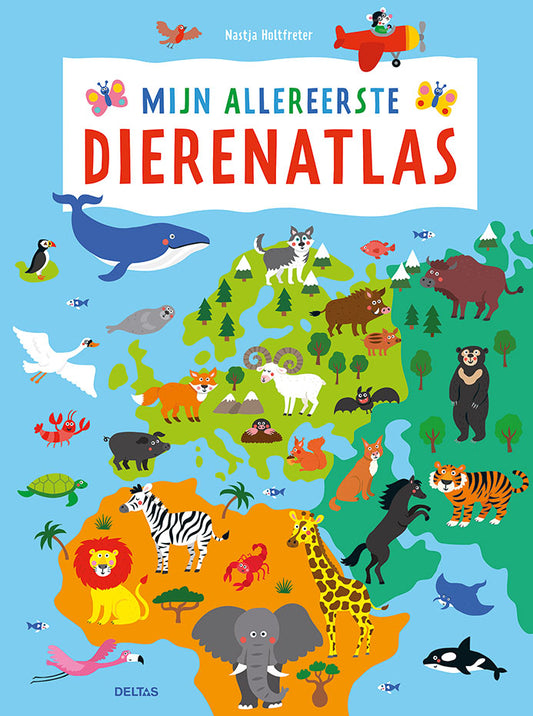 Uitgeverij Deltas | Mijn Allereerste Dierenatlas
