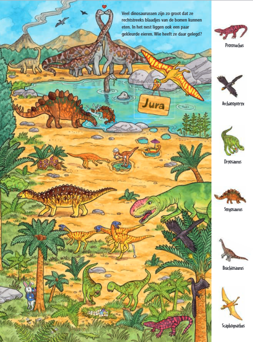 Uitgeverij Deltas | Mijn Grote Dino Kijk- en Zoekboek