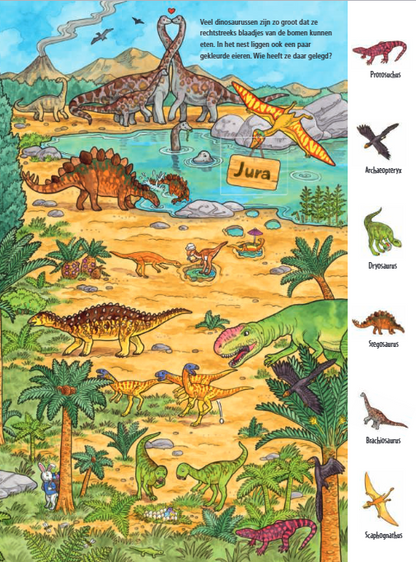 Uitgeverij Deltas | Mijn Grote Dino Kijk- en Zoekboek
