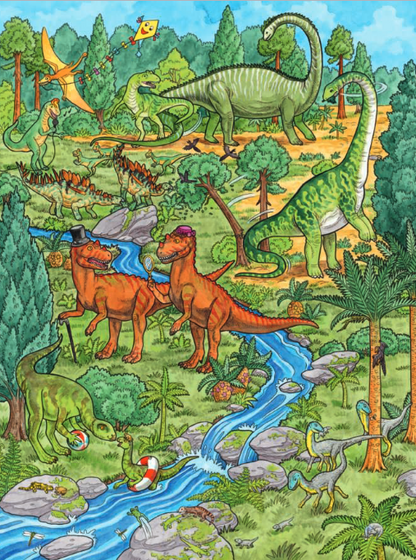 Uitgeverij Deltas | Mijn Grote Dino Kijk- en Zoekboek