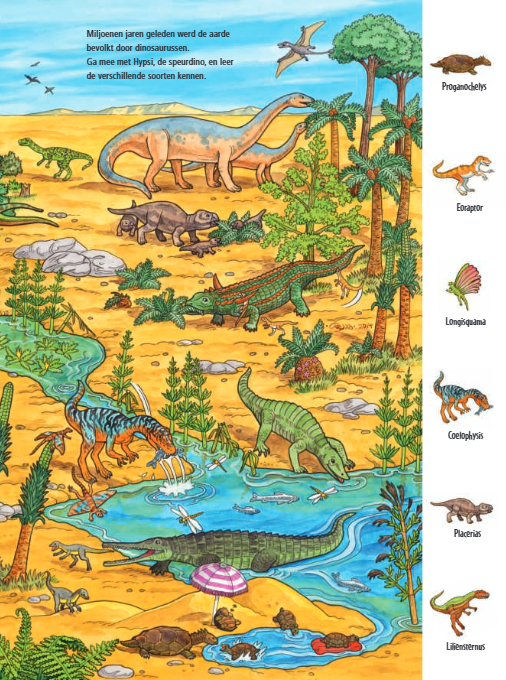 Uitgeverij Deltas | Mijn Grote Dino Kijk- en Zoekboek