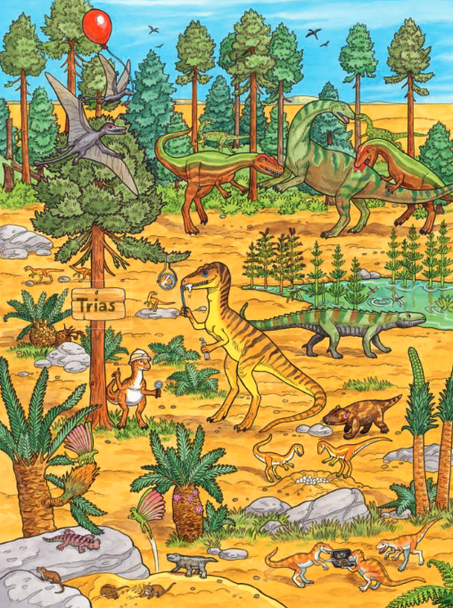 Uitgeverij Deltas | Mijn Grote Dino Kijk- en Zoekboek
