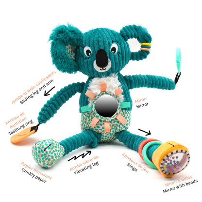 Activiteitenknuffel - Berlingos de koala | Les Déglingos
