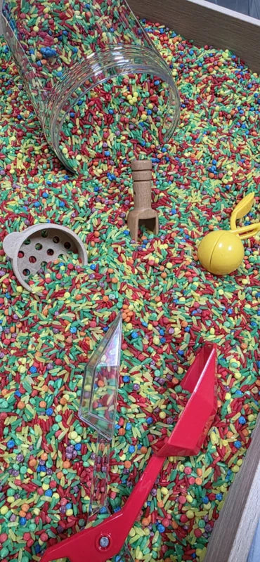 Sensoryfun | Speelrijst | Carnaval | 1000 ml