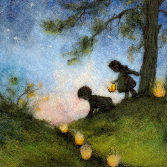 Ann Galland | Seizoensplaat | Lampionnen