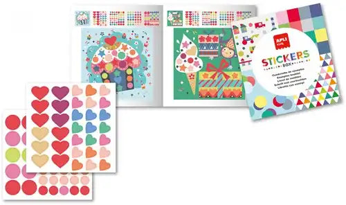 APLI Kids | Stickers in blik | Feest