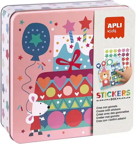 APLI Kids | Stickers in blik | Feest