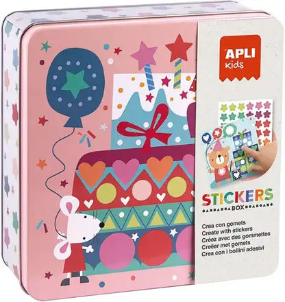 APLI Kids | Stickers in blik | Feest