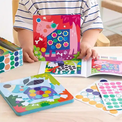 APLI Kids | Stickers in blik | Hond