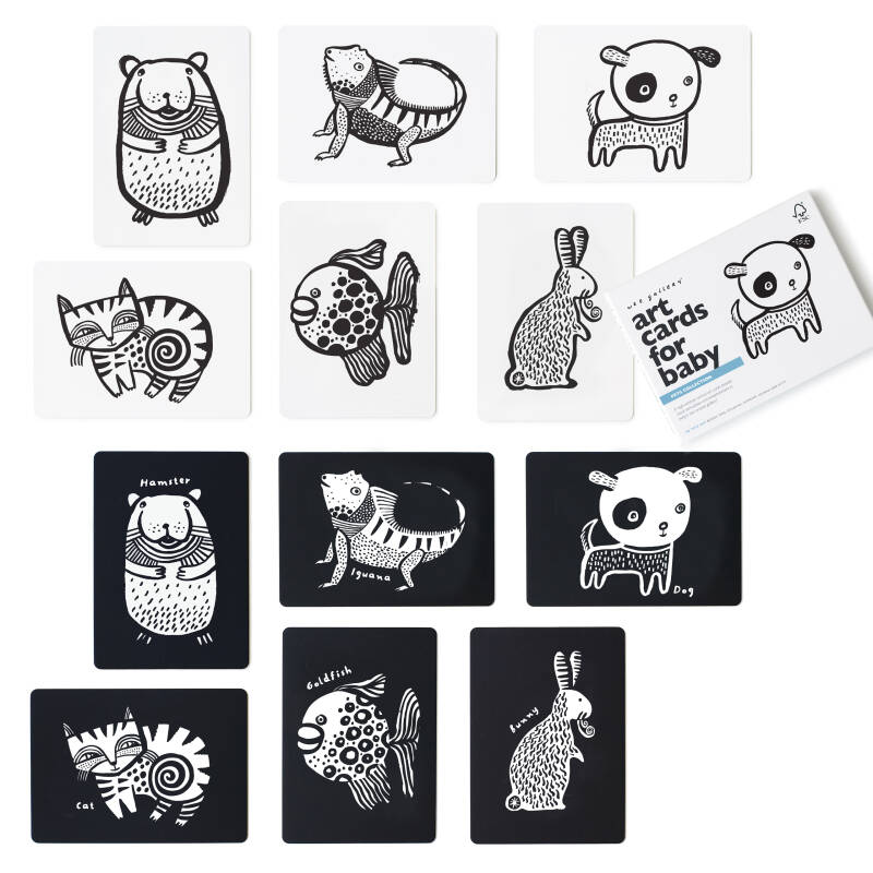 Wee Gallery | Art Cards | Huisdieren