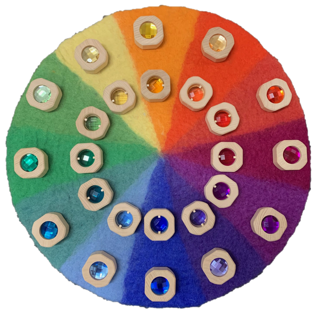 Papoose Toys | Schijven | Goethe | 12 stuks