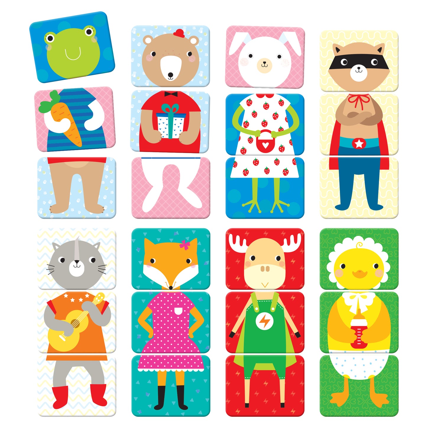 Banana Panda | Mix & Match Puzzel | Dieren (+18m)