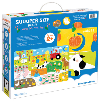 Banana Panda | Super Size Match Puzzel | Boerderij