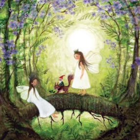 Bijdehansje | Seizoensplaat | Feeën met Eekhoorn