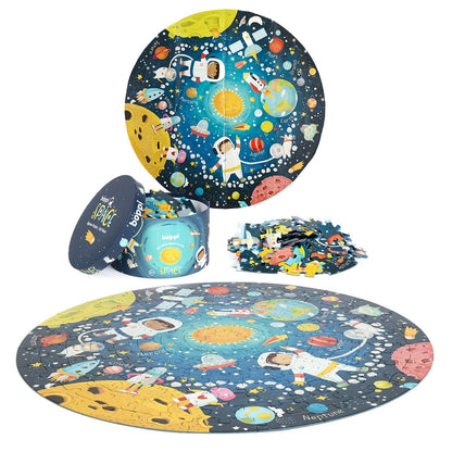 Boppi | Ronde Puzzel | Ruimtevaart | 150 stukjes