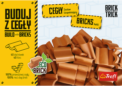 Brick Trick - Onderdelen - 40 Dakpannen