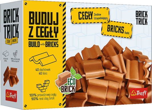Brick Trick - Onderdelen - 40 Dakpannen